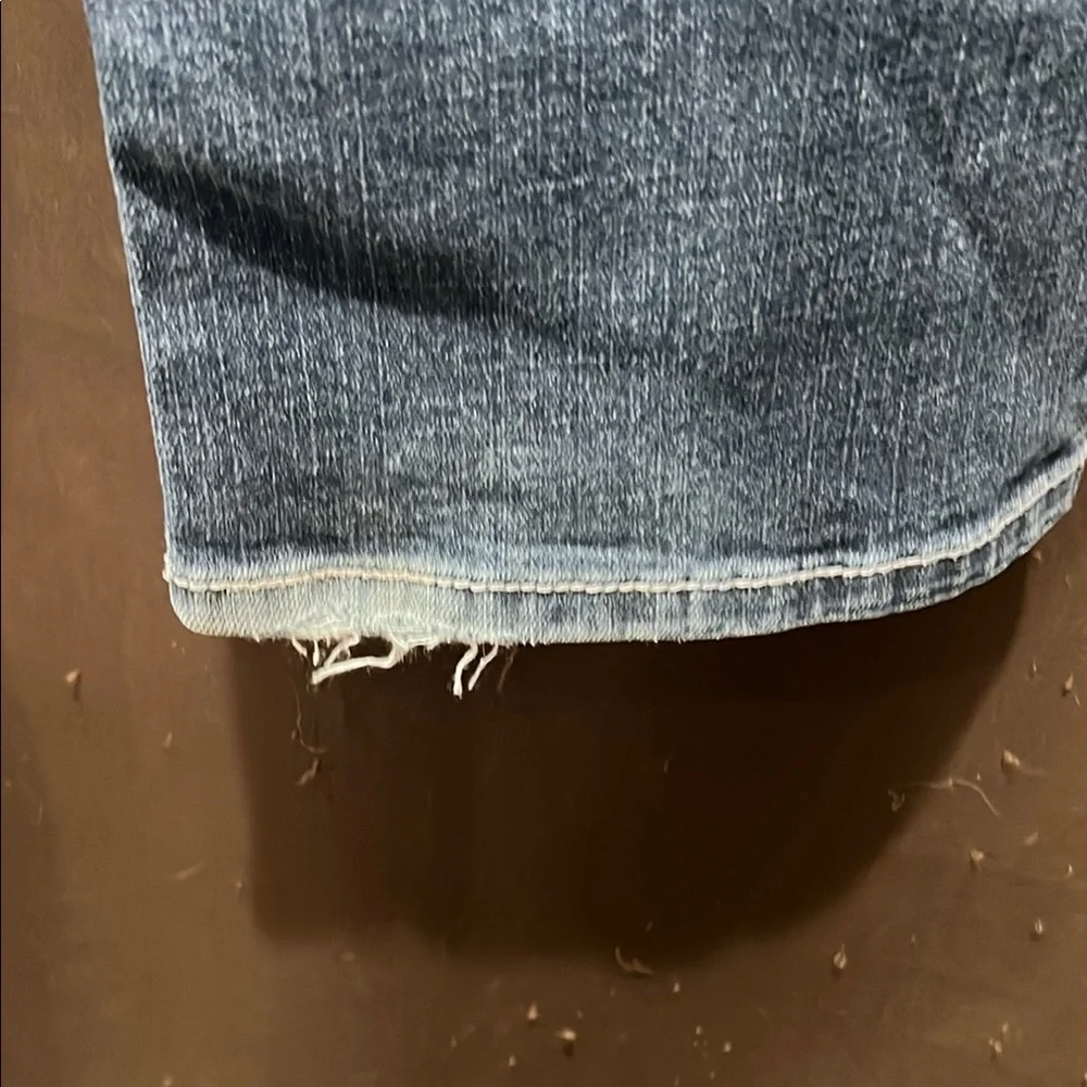 Justice Blue Flare Wide Leg Jeans with Classic Appeal, Size 14S